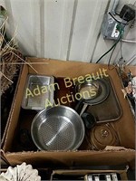 Assorted bakeware, pans