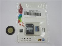 Carte micro SD 64 gb avec adapteur, neuf