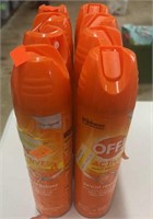 8 Cans OFF! Insect Repellent I