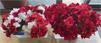 2 Totes of Artificial Flowers