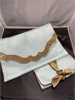 VINTAGE MATCHING MAKEUP AND JEWERLY BAGS