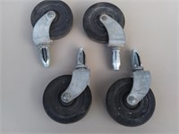 F1) (4) Heavy Duty Casters