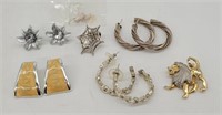 Estate Jewelry - .925 Hoops & Other Earrings, Spid