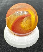 Peltier clear clown marble 5/8” M- (small flee