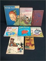 Vintage Children's Books, Brer Rabbit, Peter Pan