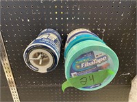 several rolls of fiber tape