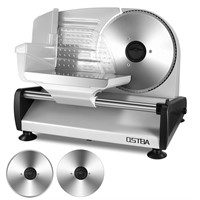 Meat Slicer 200W Electric Deli Food Slicer with 2