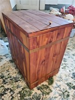 Storage chest, cedar outside