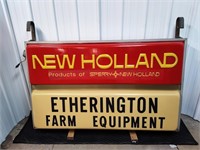 Original New Holland Light Up Sign