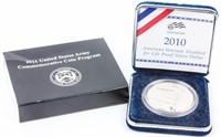 Coin 2 U.S. Commemorative Coins W/ Boxes