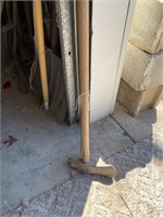 sledgehammer and ax