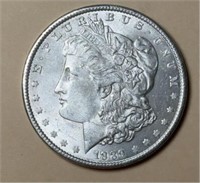 1889 P MORGAN SILVER ANTIQUE $1 COIN