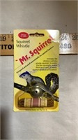 Squirrel Whistle, new