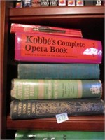 Opera and music books .