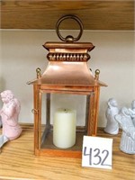 Copper Candle Lantern