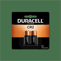 (Set of 2  4 batteries total) Duracell CR2 High Pe
