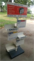 Delco battery stand with places for three