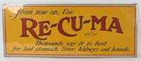 RE-CU-MA ADVERTISING POSTER