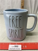 Rae Dunn Coffee Mug "Free Spirit"