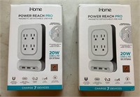 Pair of iHome Power Reach Pro New