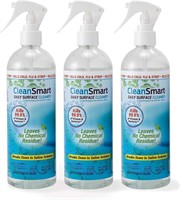 3 Pack CleanSmart Daily Surface Spray Disinfectant