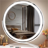 16 Lighted Oval Makeup Mirror  3 Modes
