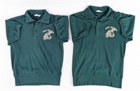 (2) 1950 Harley-Davidson Dealership Champion Polos