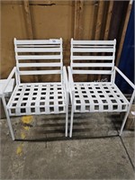 2pc patio chairs