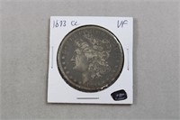 1893 Carson City Morgan silver dollar