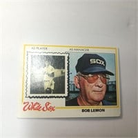 1978 WHITE SOX Manager Bob Lemon #574
