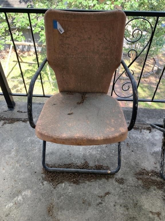 Vintage Metal Lawn Chair