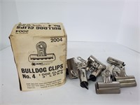 11 Bulldog clips 3" long