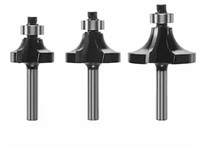 SKIL 3-Piece Carbide-tipped Router Bit Set