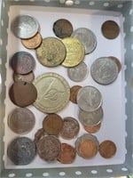 Foreign money, weight pennies, Liberty Dollar