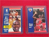 MICHAEL JORDAN 1991 FLEER NBA TRADING CARDS
