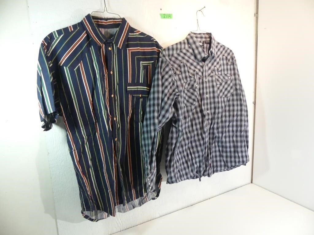 2 XL Men's Shirts