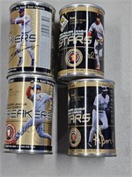 Lot 4 Unopened 1999 UD Collector's Choice Cans w/-