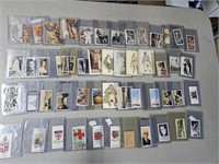 Huge Lot Various Vintage Tobacco Cards in Topload-