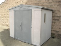 Black & Decker Vinyl Shed  8ft x 5 1/2ft x 7ft -