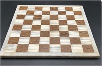 Marble Chess Board, damaged