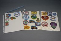 (22) Girl Scout service patches