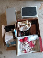 Electronics, slide box, step stool, clown, AV