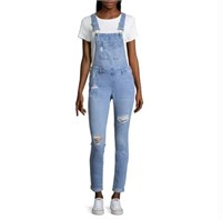 New Blue Spice Women's Destructed Overalls