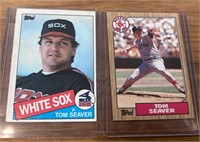 1985 & 1987 Tom Seaver Cards
