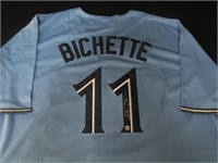 Bo Bichette Signed Jersey COA Pros