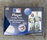 Blue Jays player comfy throw. New