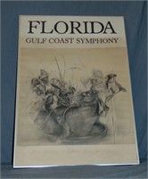 Jim Dine, Signed Florida Gulf Coast Symphony Pstr