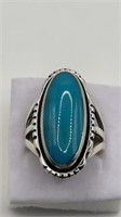 Sleeping Beauty Turquoise Ring Size 6.5