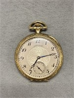 Hamilton Gold Plated Pocket Watch