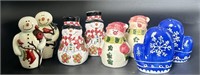 Snowman Collectible Salt and Pepper shakers